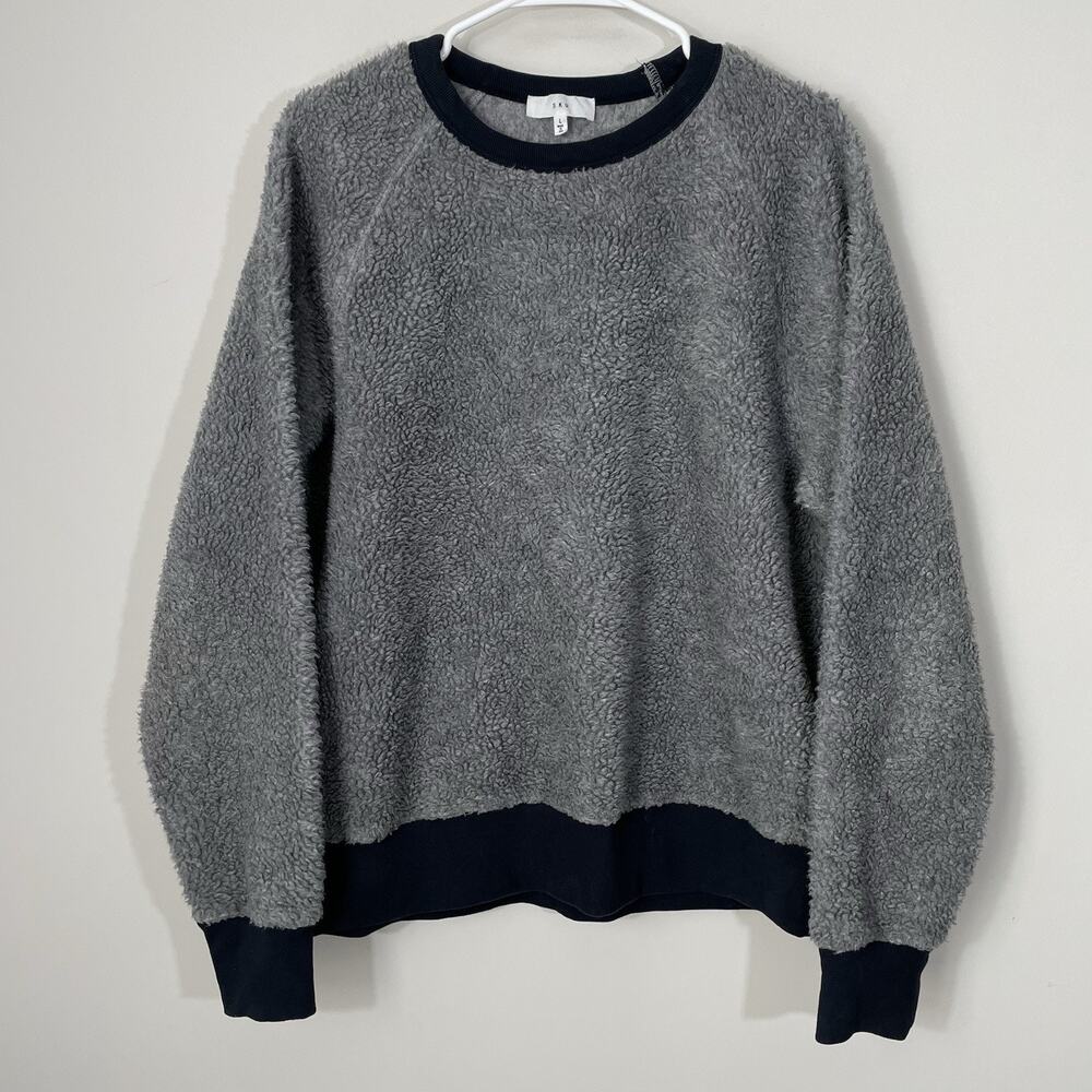 SAVE KHAKI UNITED Deep Pile Fleece Pullover Sweater Men’s Large SKU Made in USA